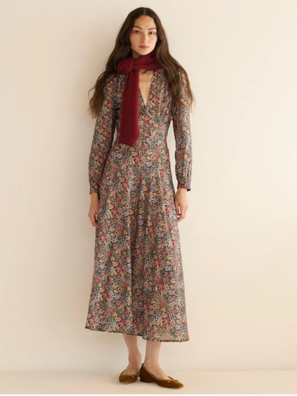 Doen Charleston Dress in Wildberry Thicket-NEW WITH TAGS - Picture 6 of 8